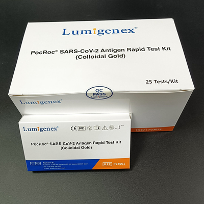 Pasokan pabrik Kit Uji Cepat Antigen Covid-19 (Emas Koloid) Untuk Penggunaan Medis