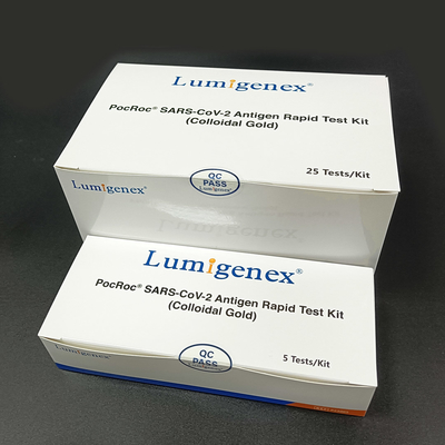 Pasokan pabrik Kit Uji Cepat Antigen Covid-19 (Emas Koloid) Untuk Penggunaan Medis