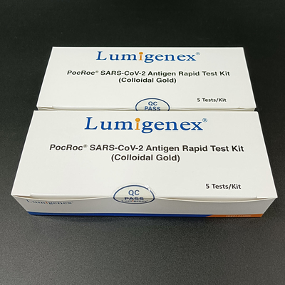 SARS-CoV-2 Nasal Swab Rapid Antigen Test Home Kit HSA Disetujui