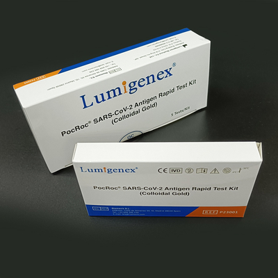 Rumah Plastik 25 Buah Antigen Rapid Test Kit Sensitivitas 93,33%.