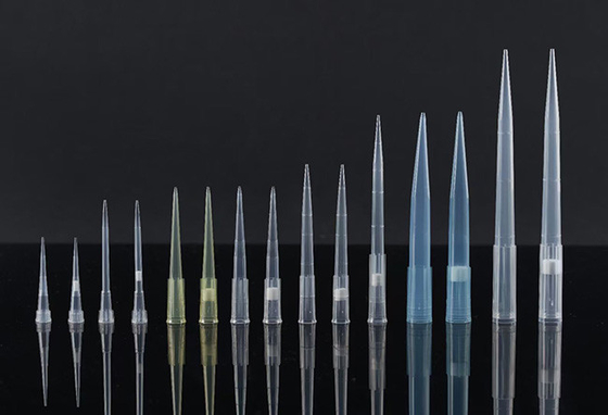 Ujung Pipet Tersaring Polypropylene 200ul Sekali Pakai Untuk Lab