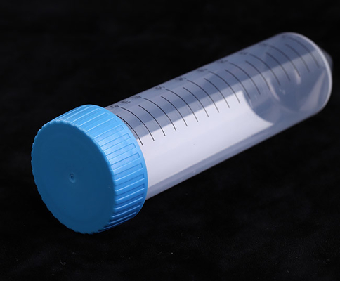 Lab PCR Consumables 50ml Conical Centrifuge Tube ISO13485 Disetujui