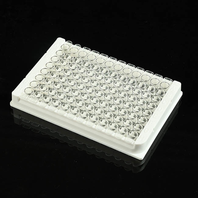 PCR Consumables PP 96 Well Elisa Plate yang Dapat Dilepas Untuk Laboratorium