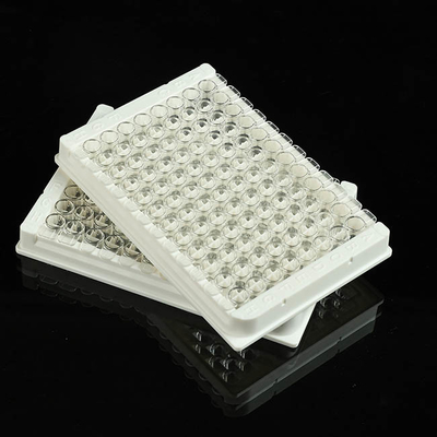 PCR Consumables PP 96 Well Elisa Plate yang Dapat Dilepas Untuk Laboratorium