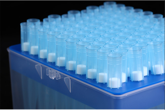 ISO13485 Tip Pipet Sekali Pakai Filter Steril Kelas Ilmiah
