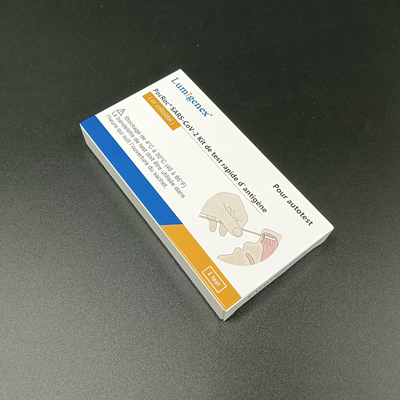 Tes mandiri paket tunggal Alat Uji Cepat Antigen untuk SARS-CoV2 di Prancis