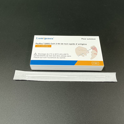 Tes mandiri paket tunggal Alat Uji Cepat Antigen untuk SARS-CoV2 di Prancis