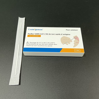 Tes mandiri paket tunggal Alat Uji Cepat Antigen untuk SARS-CoV2 di Prancis