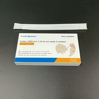Paket individual alat uji cepat Antigen Tes otomatis untuk SARS-CoV2