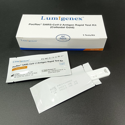 Medical Rapid Antigen Test Kit Colloidal Gold Bersertifikat HSA