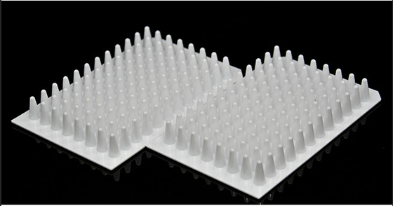 0,1ml 96 Pelat Kultur Sel Sumur, Pelat PCR Non Roked Polypropylene