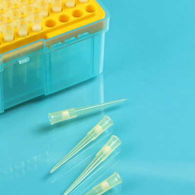 Ujung Pipet Sekali Pakai CE, Ujung Pipet Filter 200ul Dengan Rak