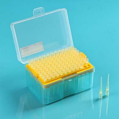 Ujung Pipet Sekali Pakai CE, Ujung Pipet Filter 200ul Dengan Rak