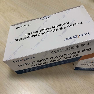 Kit Tes Darah Antibodi TFDA, Kit Diagnostik Antibodi 25 Pcs