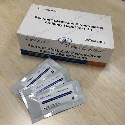 Kit Tes Darah Antibodi TFDA, Kit Diagnostik Antibodi 25 Pcs