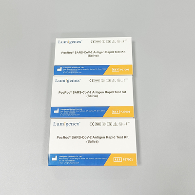 Sensitivitas dan spesifisitas tinggi Kit Tes Cepat (Saliva) Antigen SARS-CoV-2 untuk Covid19