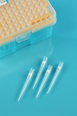 Ujung Pipet Sekali Pakai Ultra Fine Grinding, Ujung Pipet 300ul Dengan 96 Rak Sumur