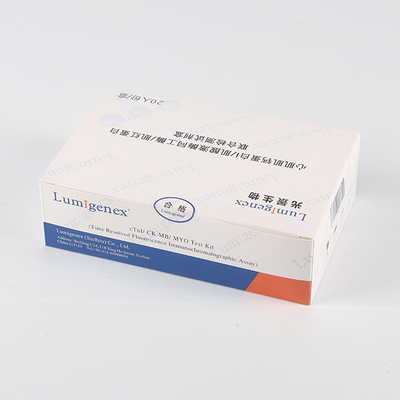 20 Test/Kit POC Test Kit , CK-MB Test Kit Colloidal Gold Assay