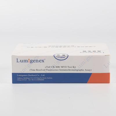 20 Test/Kit POC Test Kit , CK-MB Test Kit Colloidal Gold Assay