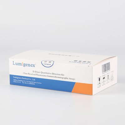 D Dimer Test Kit Dengan Teknologi TRFIA Cardiac Marker CE Bersertifikat