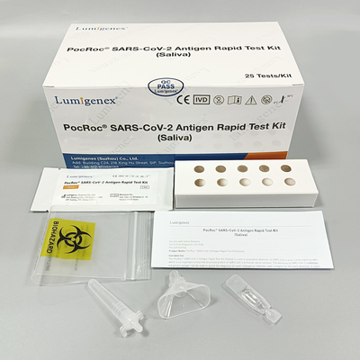 Antigen Rapid Test Kit (Saliva) Covid-19 Spesifitas Tinggi