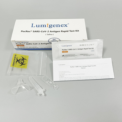 Kit Tes Cepat Antigen Covid-19 Akurasi Tinggi Saliva 95,56% Sensitivitas