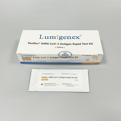 Kit Tes Cepat Antigen Covid-19 Akurasi Tinggi Saliva 95,56% Sensitivitas