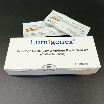 Antigen Rapid Test Kit (Emas Koloid) Dengan Deklarasi CE