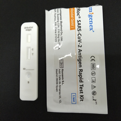 Pasokan pabrik Kit Uji Cepat Antigen Covid-19 (Emas Koloid) Untuk Penggunaan Medis