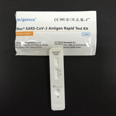 Kit Tes Cepat Antigen SARS-CoV-2 (Emas Koloid)