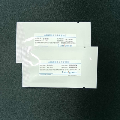 Strip Tes Lumigenex Lipid Panel 15 Tes/Kotak Sampel Darah