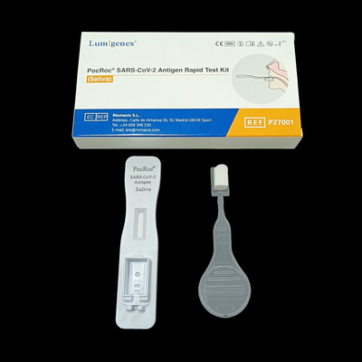 Koloid Emas Sensitif Covid19 Antigen Rapid Test Kit Lollipop Swab