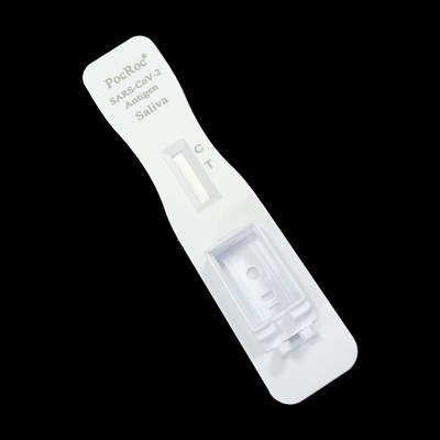SARS-CoV-2 Rapid Saliva Antigen Test Kit Koloid Emas Sensitif