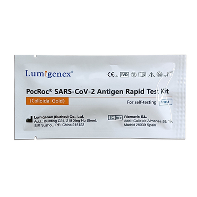 Kit Tes Cepat Antigen Covid19 Untuk Pengujian Mandiri Bersertifikat CE