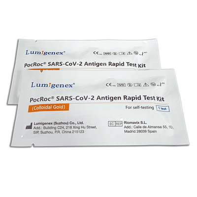 Kit Tes Cepat Antigen SARS-CoV-2 Untuk Pengujian Mandiri Bersertifikat CE