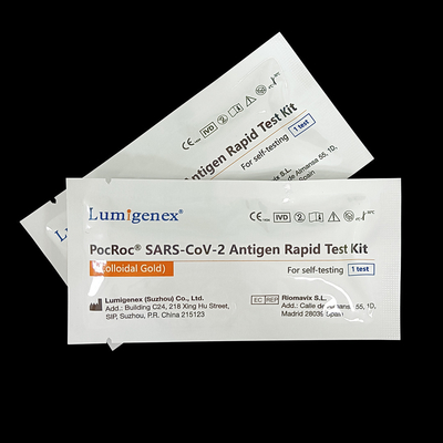 Nasal Swab Colloidal Gold Antigen Rapid Test Kit Untuk SARS-CoV-2